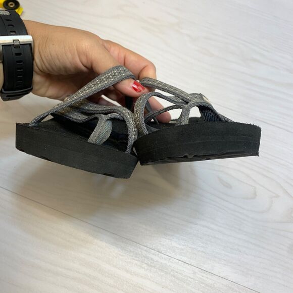 Teva Flip Flop Women's Mush Mandalyn Wedge Size 6 - Picture 6 of 10